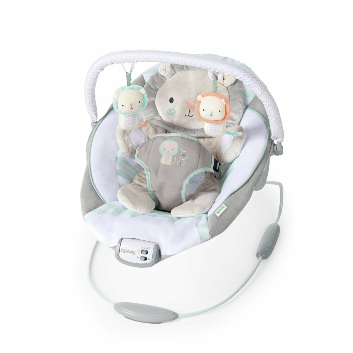 Bouncers & Rockers |   Bouncer Infant Seat With Vibration And Melodies, Landry The Lion Bouncers & Rockers Bouncers & Rockers