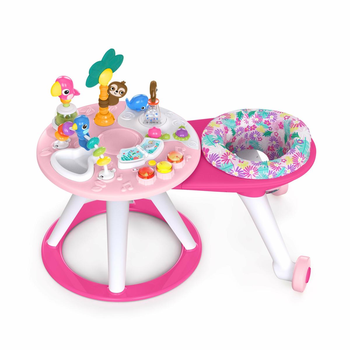 Activity Centers & Jumpers |   Around We Go 2-In-1 Walk-Around Activity Center & Table, Tropic Coral Activity Centers & Jumpers Activity Centers & Jumpers