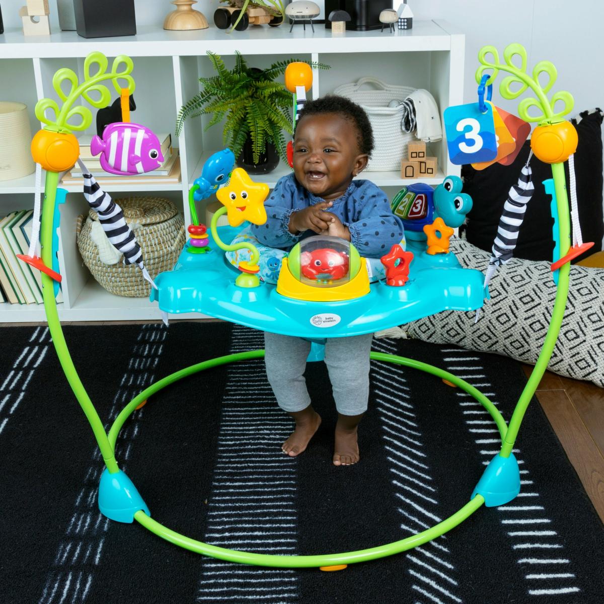 Activity Centers & Jumpers |   Ocean Explorers Curiosity Cove 2-In-1 Activity Jumper, Ages 6+ Months Activity Centers & Jumpers Activity Centers & Jumpers