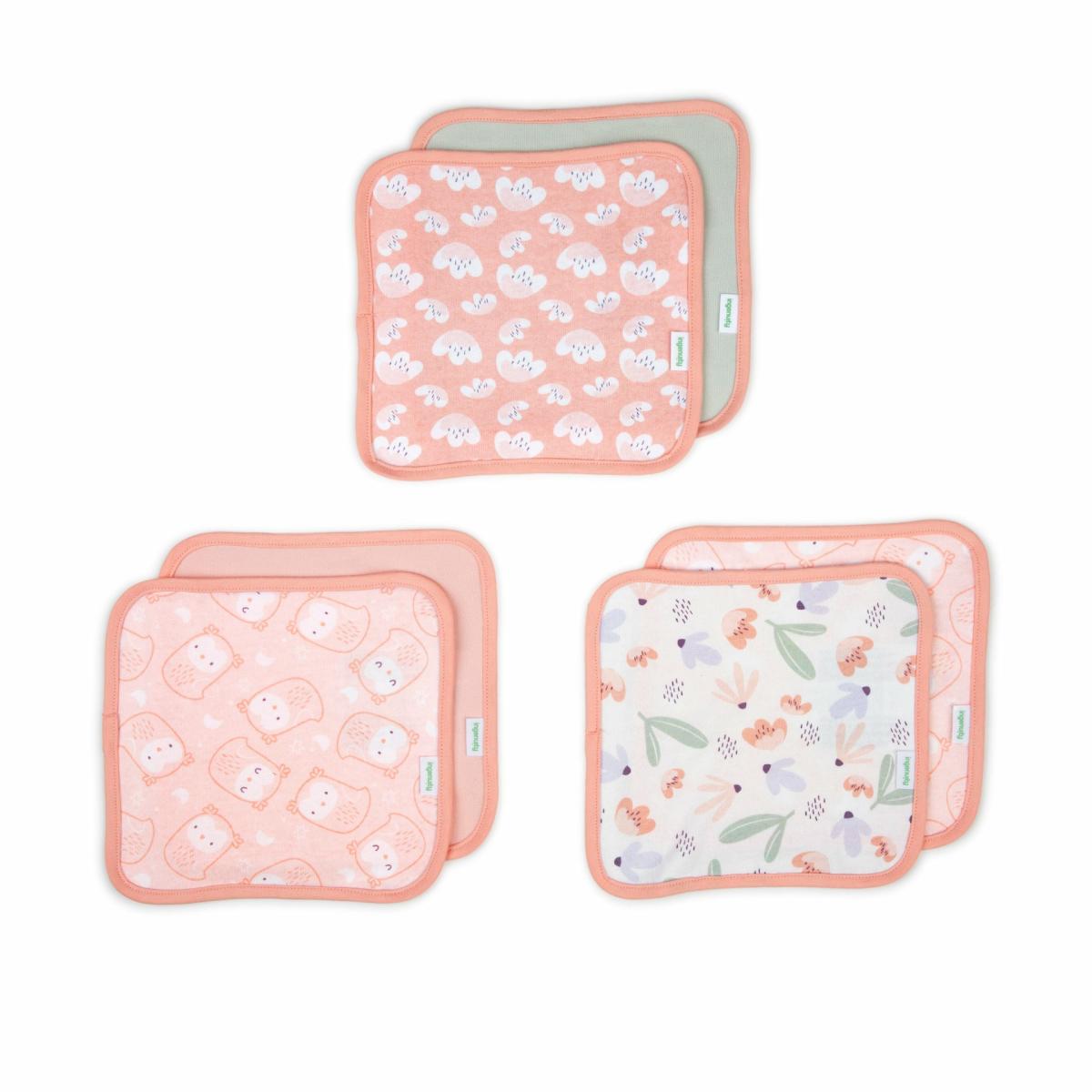 Bath |   Clean & Cuddly 6-Pack Terry Washcloth Set – Edi Gear & Mealtime Bath