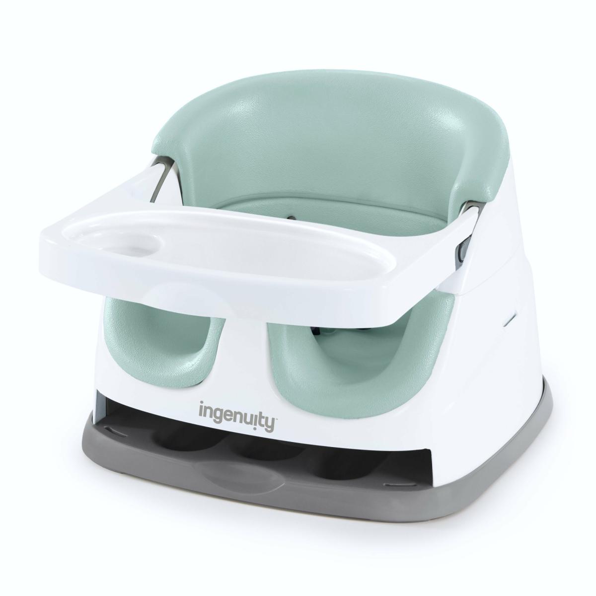 Booster Seats |   Baby Base 2-In-1 Booster Feeding And Floor Seat, Mist Booster Seats Booster Seats