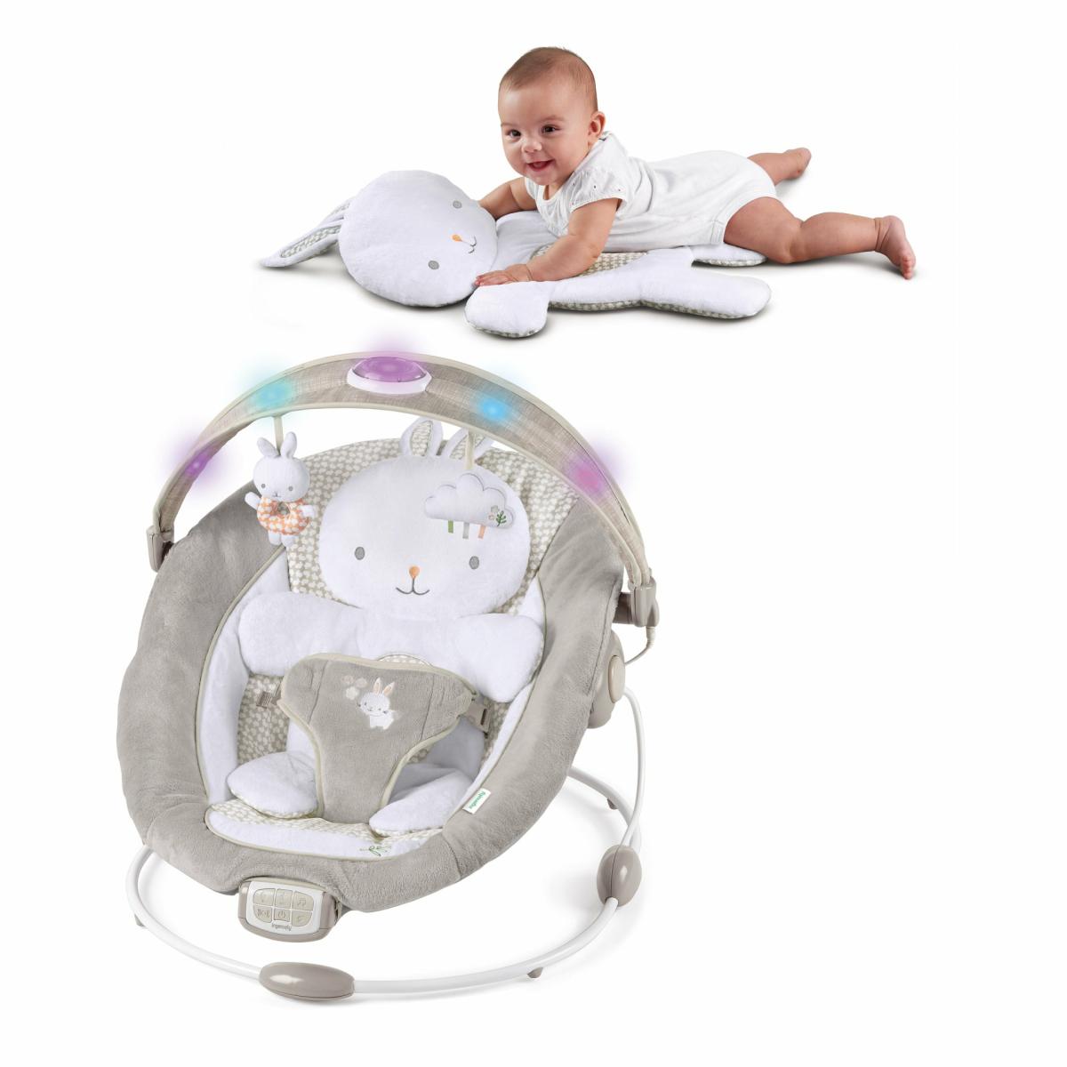 Bouncers & Rockers |   Inlighten Baby Bouncer Seat With Light Up Toy Bar, Twinkle Tails Bouncers & Rockers Bouncers & Rockers