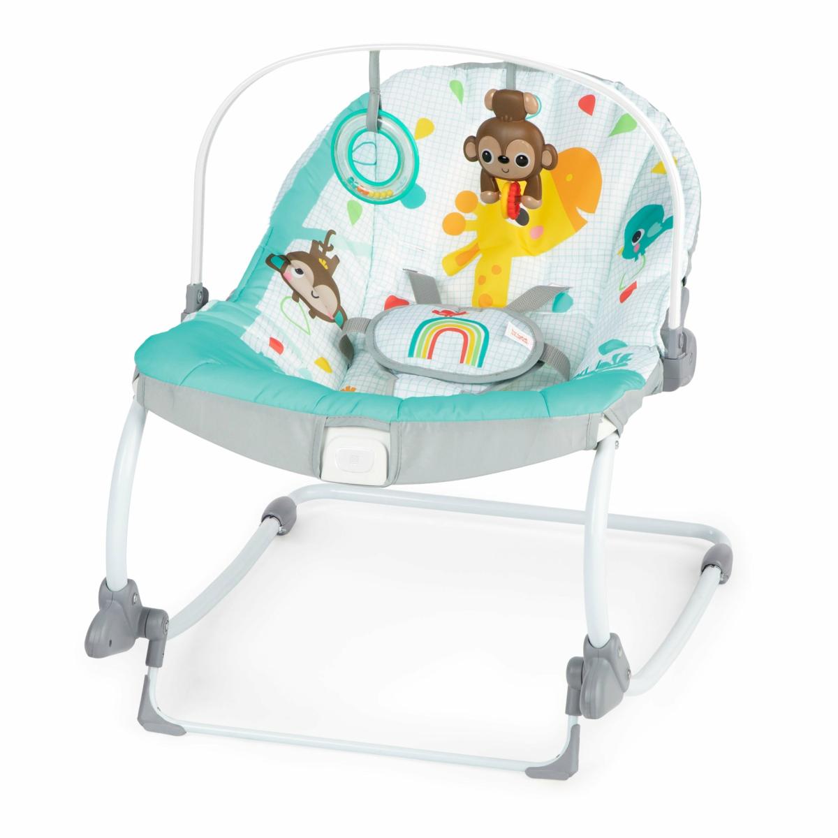 Bouncers & Rockers |   Wild Vibes Infant To Toddler Rocker With Vibrations Bouncers & Rockers Bouncers & Rockers