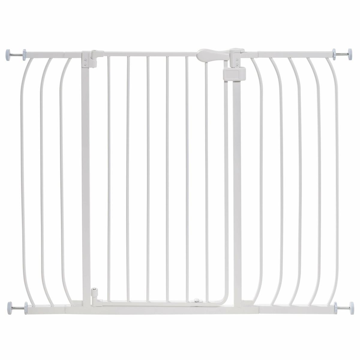 Gates |   Multi-Use Extra Tall Walk-Thru Pet And Baby Gate, Openings 29″-48″ Wide, 36″ Tall – White Gates Gates