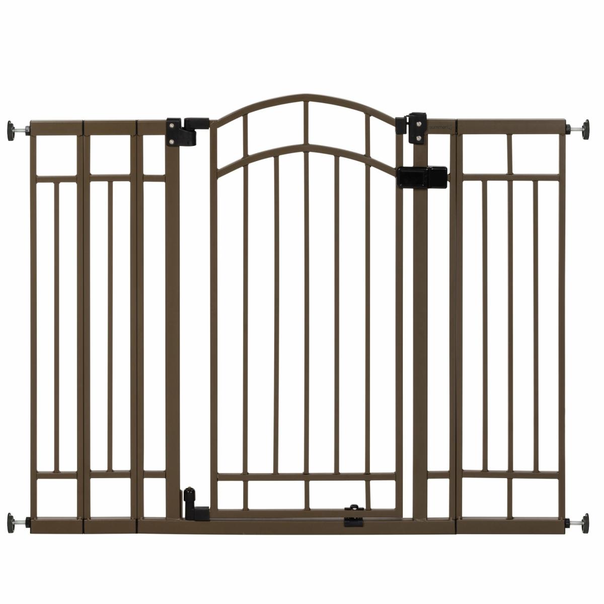 Gates |   The Doorway 48W Series Pet And Baby Gate, Openings 29″-48″ Wide, 36″ Tall – Bronze Gates Gates