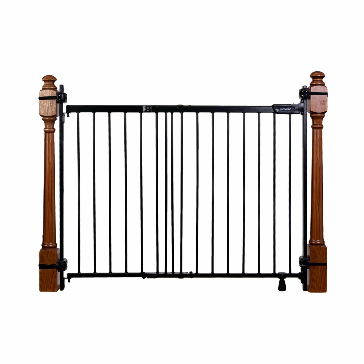 Gates |   The Stairway+ 46W Series Pet And Baby Gate, Openings 31″-46″ Wide, 32.5″ Tall – Black Gates