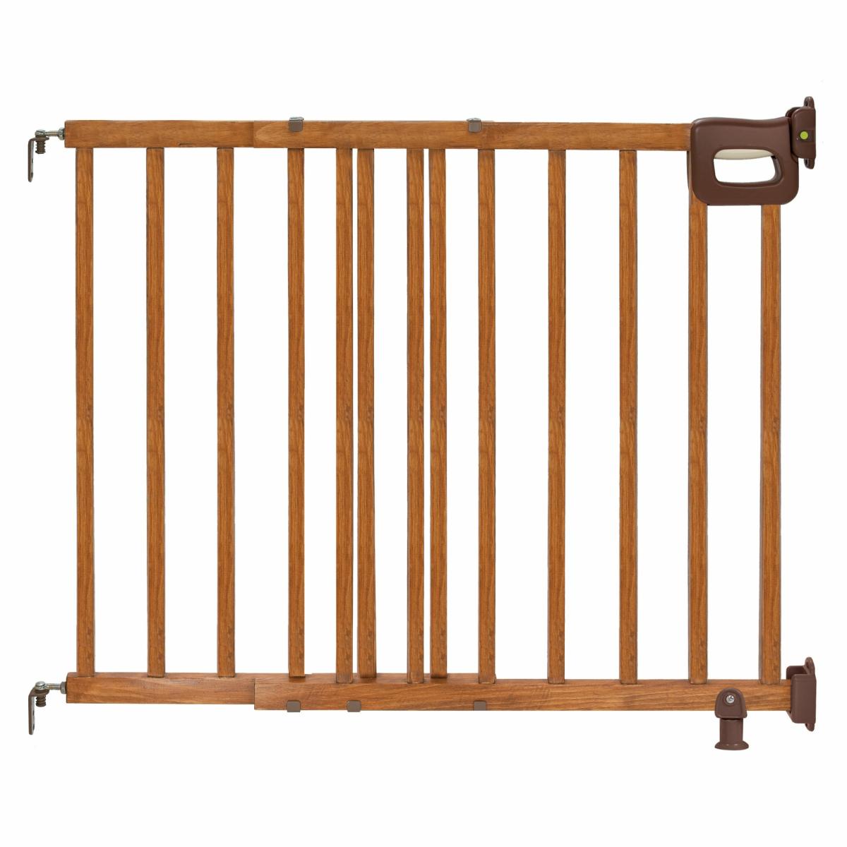 Gates |   The Stairway 48W Series Pet And Baby Gate, Openings 30″-48″ Wide, 32″Tall – Brown Gates Gates