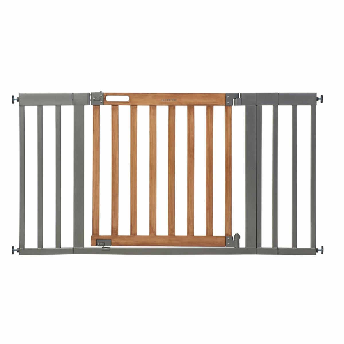 Gates |   The Thruway 60Xw Series Extra Wide Safety Pet And Baby Gate, 36″-60″ Wide – Honey Oak Gates Gates