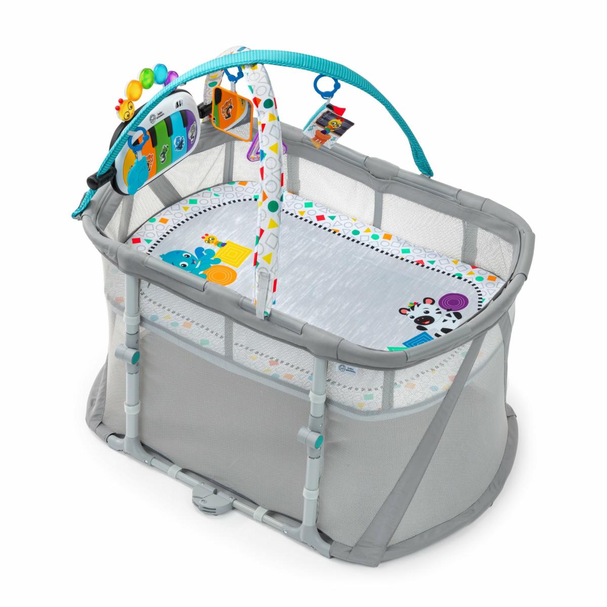 Playards |   Kick & Snooze 3-In-1 Playard Gear & Mealtime Playards