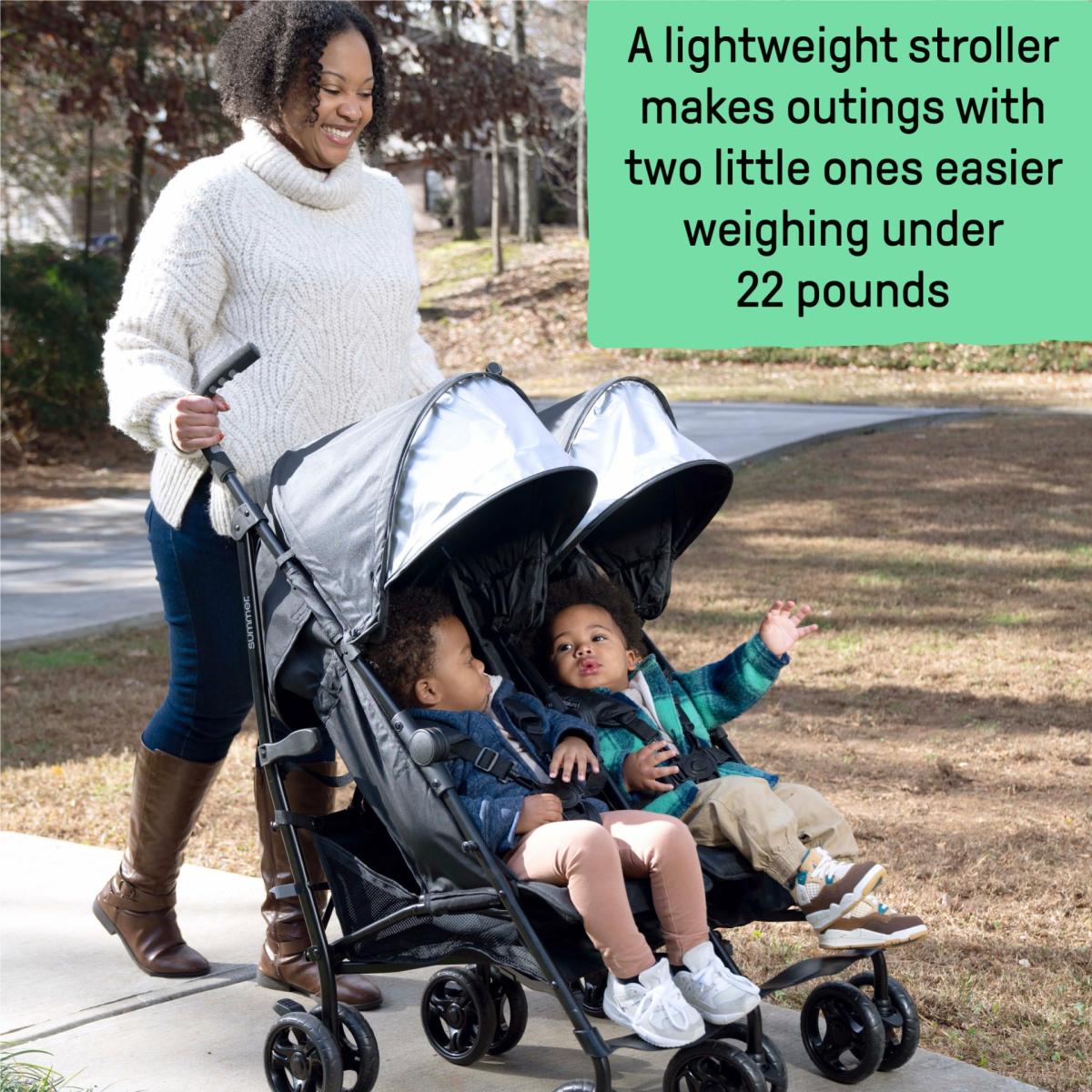 Strollers |   3Dlite Double Convenience Stroller Gear & Mealtime Strollers