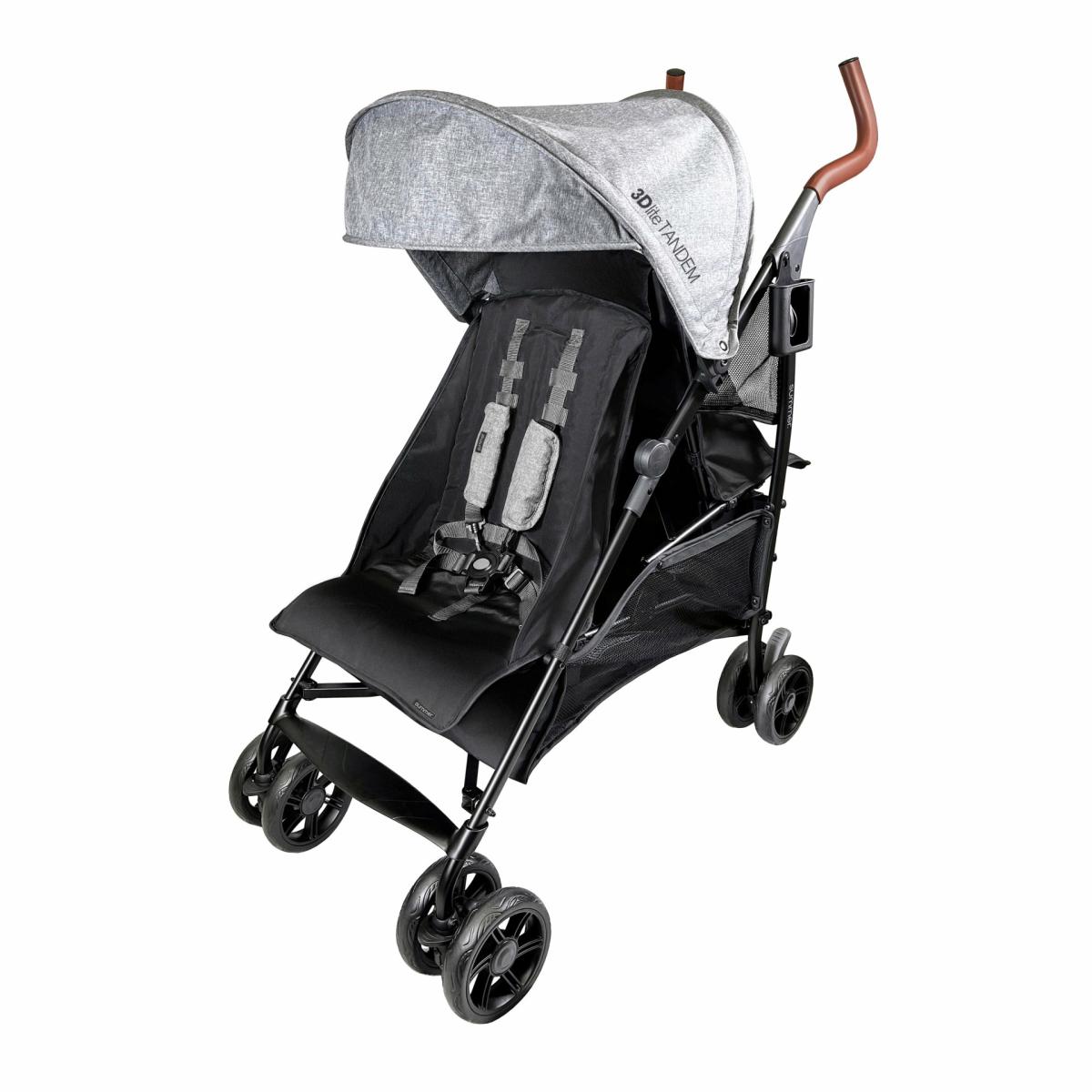 Strollers |   3Dlite Tandem Convenience Double Stroller Gear & Mealtime Strollers