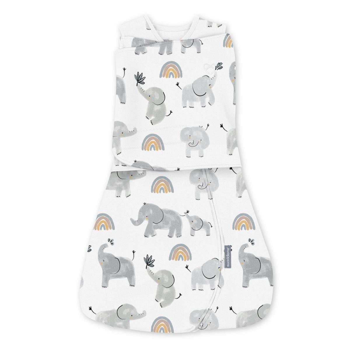 Swaddles |   Arms Free Convertible Swaddle, Size L, 3-6 Months, 1Pk – Happy Elephant Nursery Swaddles