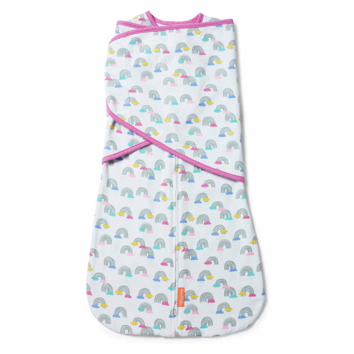 Swaddles |   Arms Free Convertible Swaddle, Size L, 3-6 Months, 1Pk (Rainbow Showers) Nursery Swaddles