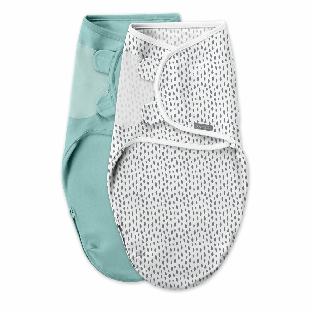 Swaddles |   Easy Change Swaddle, Size Sm, 0-3 Months, 2Pk (Snow Leopard) Nursery Swaddles