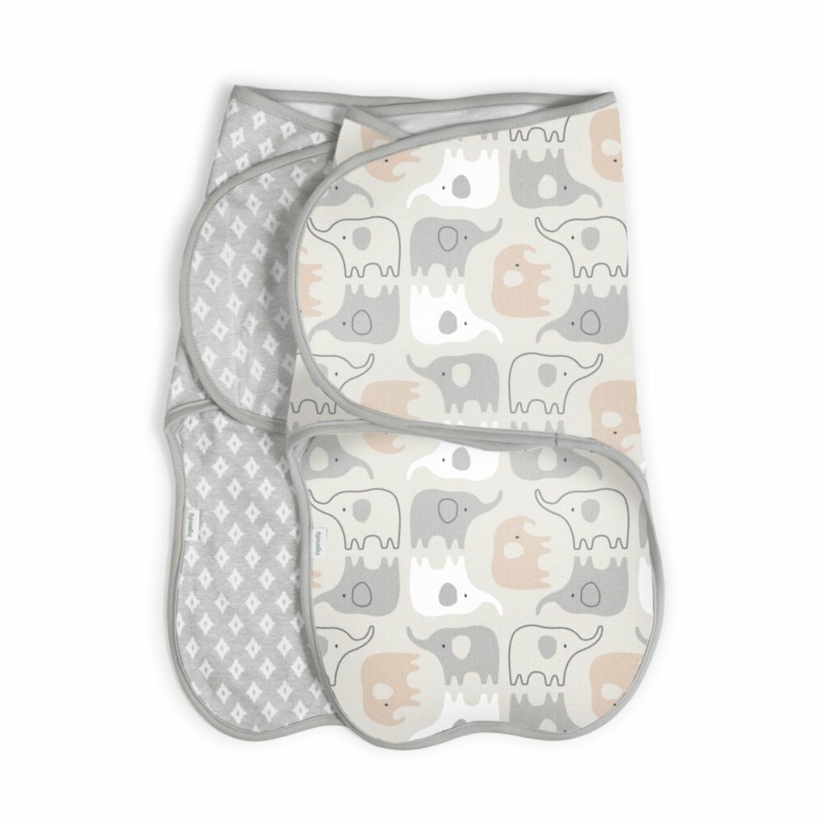 Swaddles |   Farewell Fuss Adjustable Easy-Wrap 2-Pk Baby Swaddle Set – Grazer Nursery Swaddles