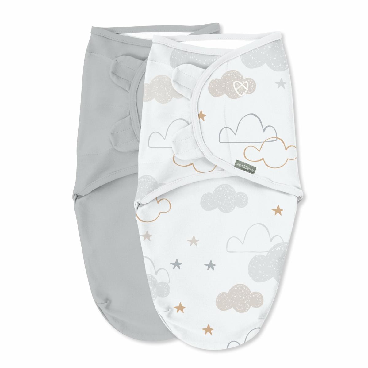 Swaddles |   Original Swaddle, Size Sm, 0-3 Months, 2-Pack – Space & Clouds Nursery Swaddles