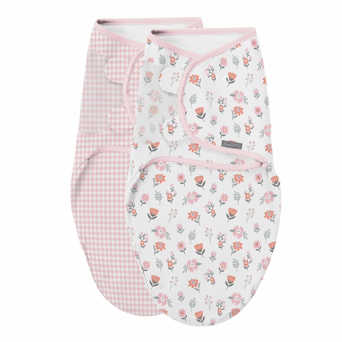 Swaddles |   Original Swaddle, Size Sm, 0-3 Months, 2Pk (Farmhouse Floral) Nursery Swaddles