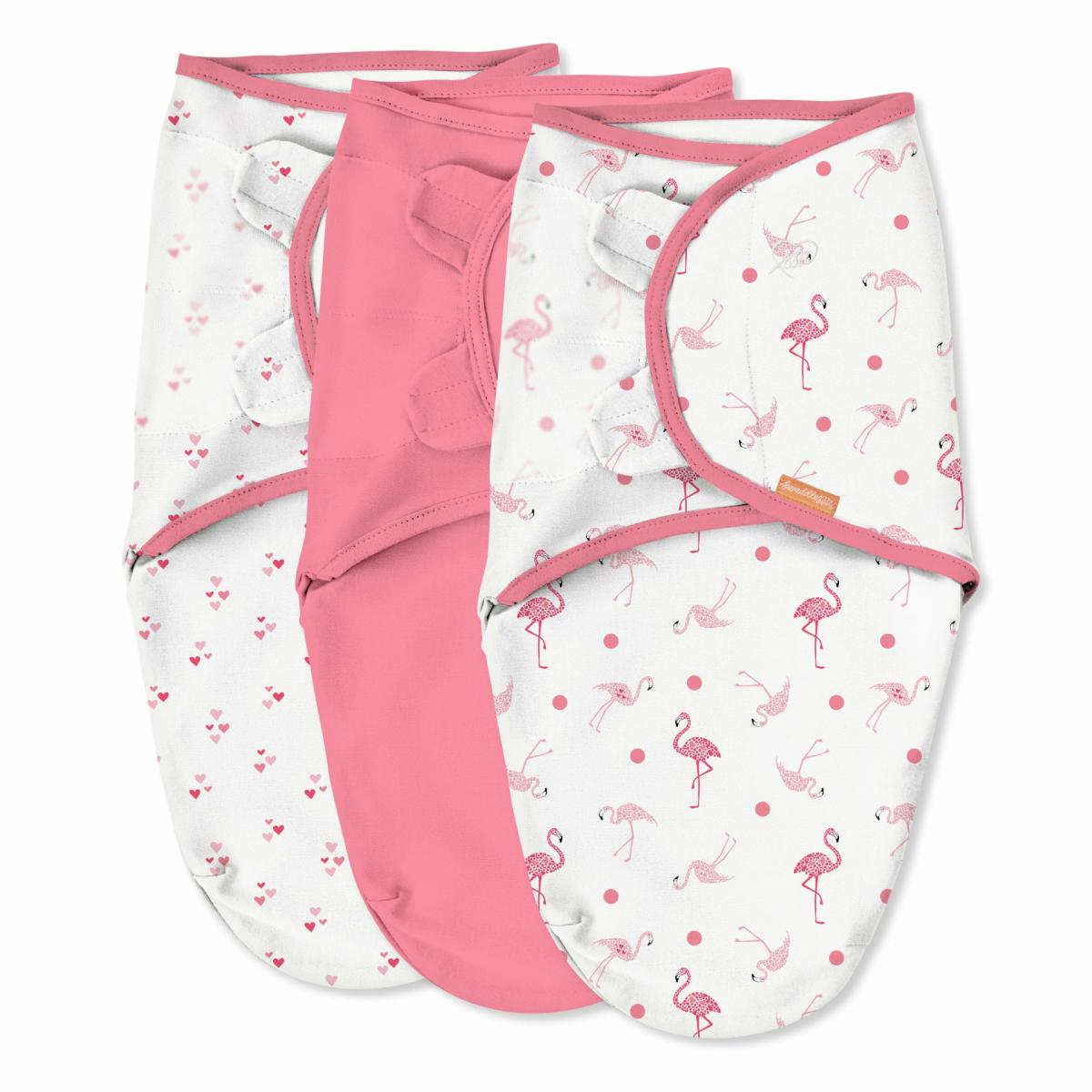 Swaddles |   Original Swaddle, Size Sm, 0-3 Months, 3Pk (Flamingo Fiesta) Nursery Swaddles