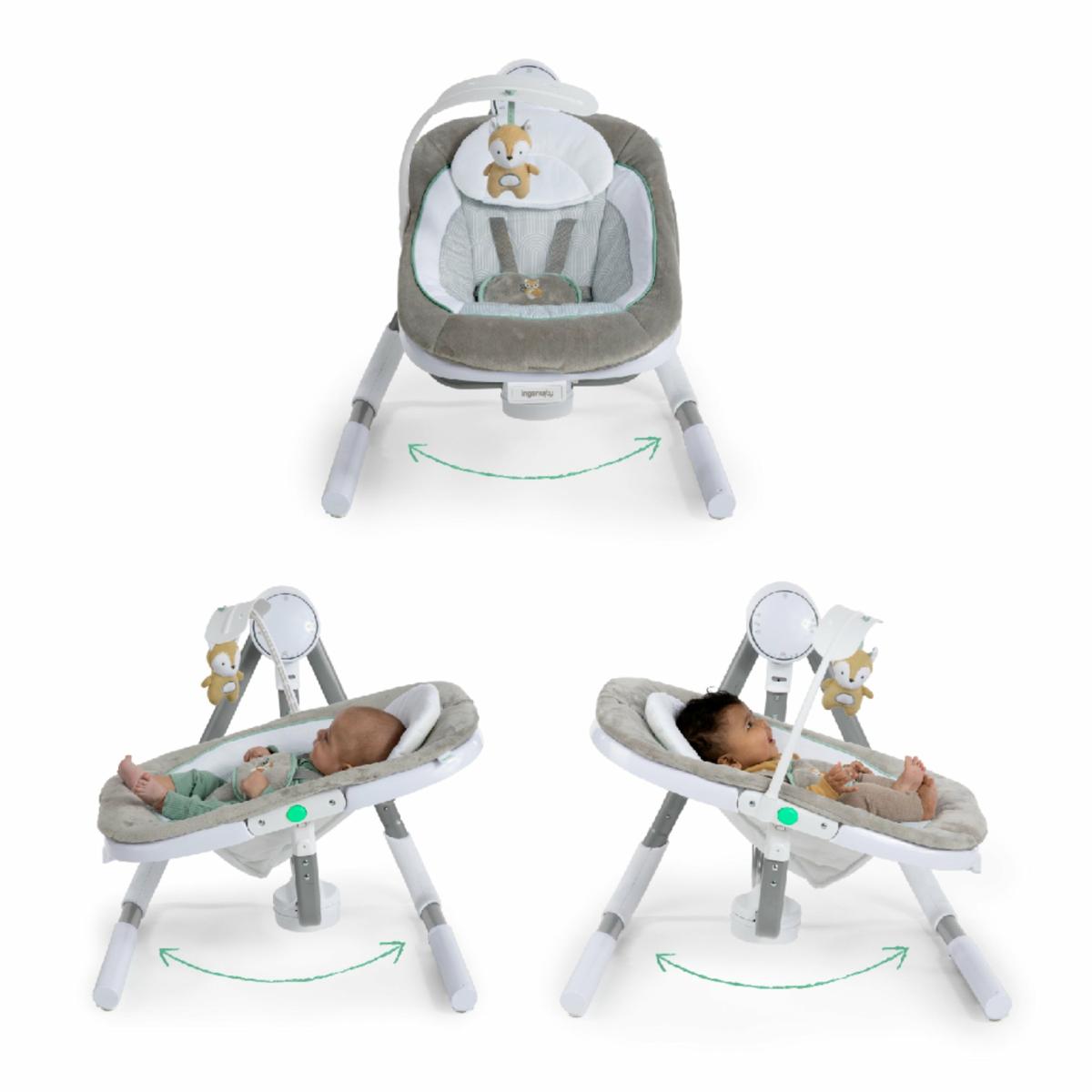 Swings |   Anyway Sway Multi-Direction Portable Baby Swing, Ray Nursery Swings