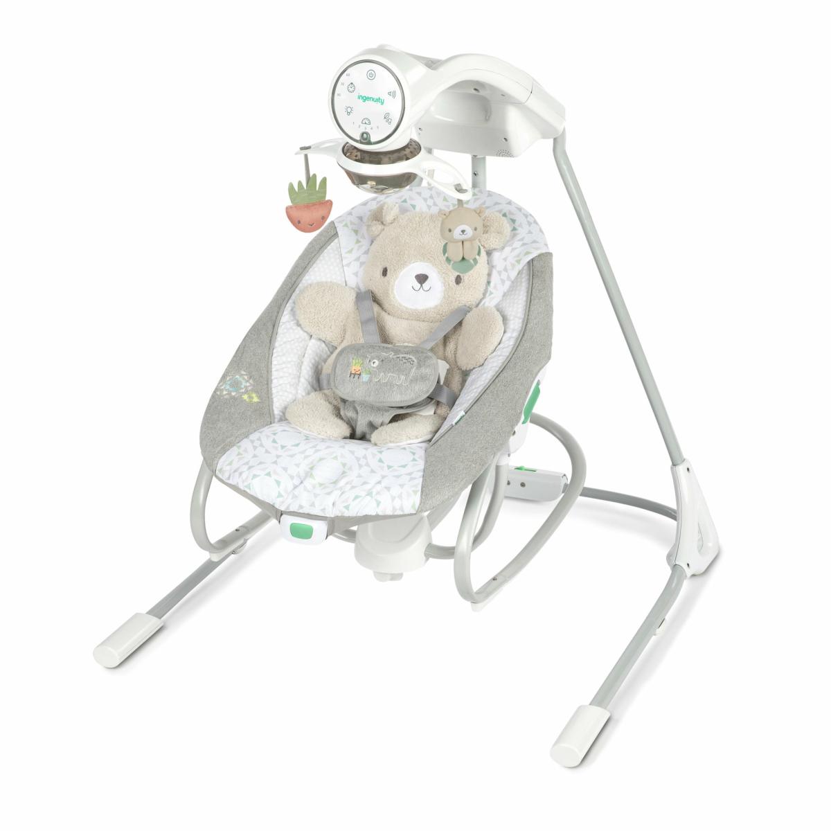 Swings |   Inlighten Soothing Swing & Rocker – Nate Nursery Swings