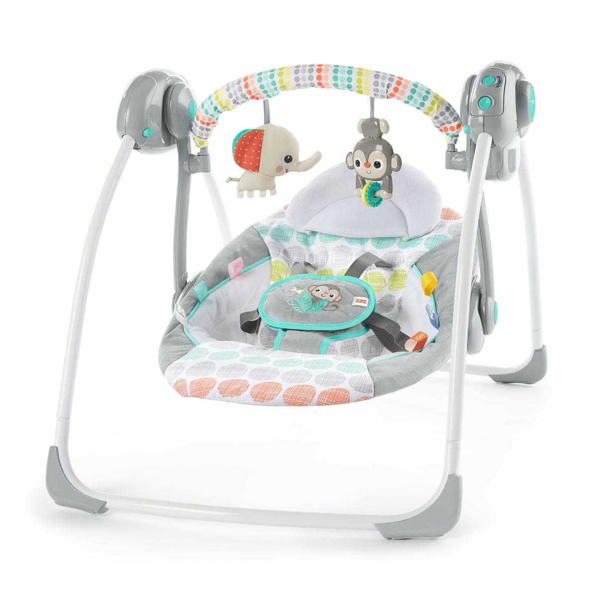 Swings |   Whimsical Wild Compact Portable Automatic Baby Swing Nursery Swings