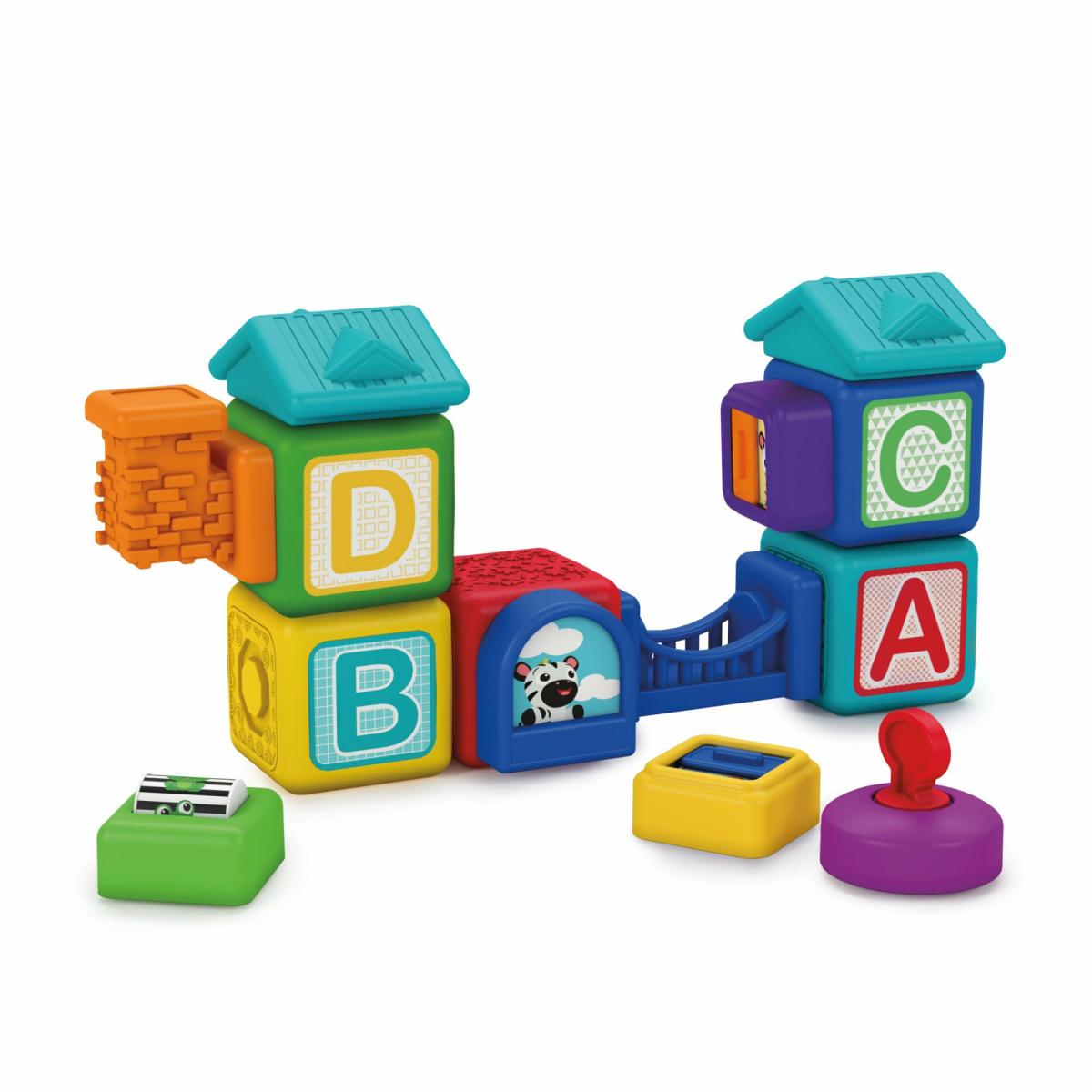 Toys |   Connectables 15-Piece Bridge & Learn Magnetic Activity Blocks Toys Toys