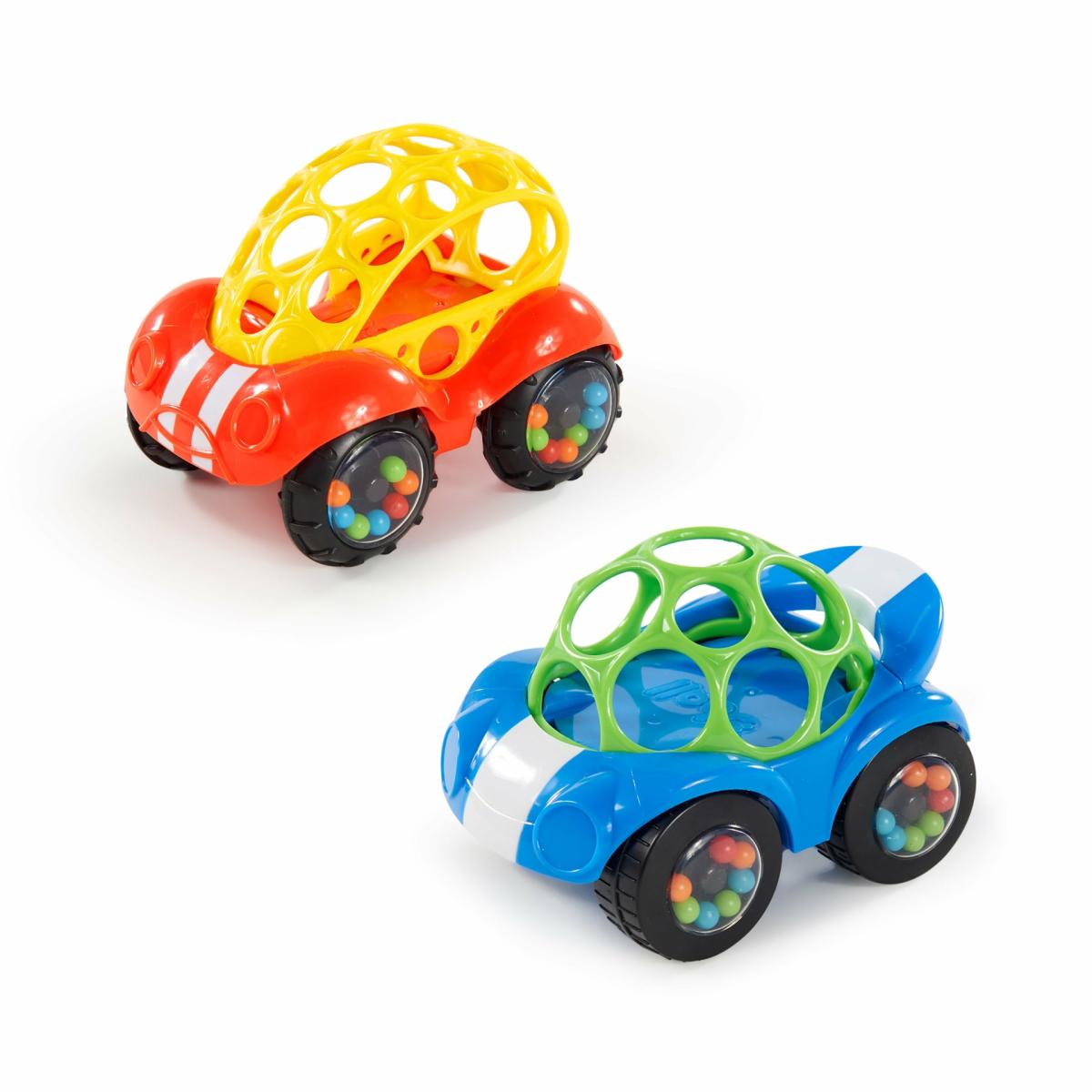 Toys |   Oball Easy Grasp Rattle & Roll Bpa-Free Push Car Infant Crawling Toy And Teether Toys Toys