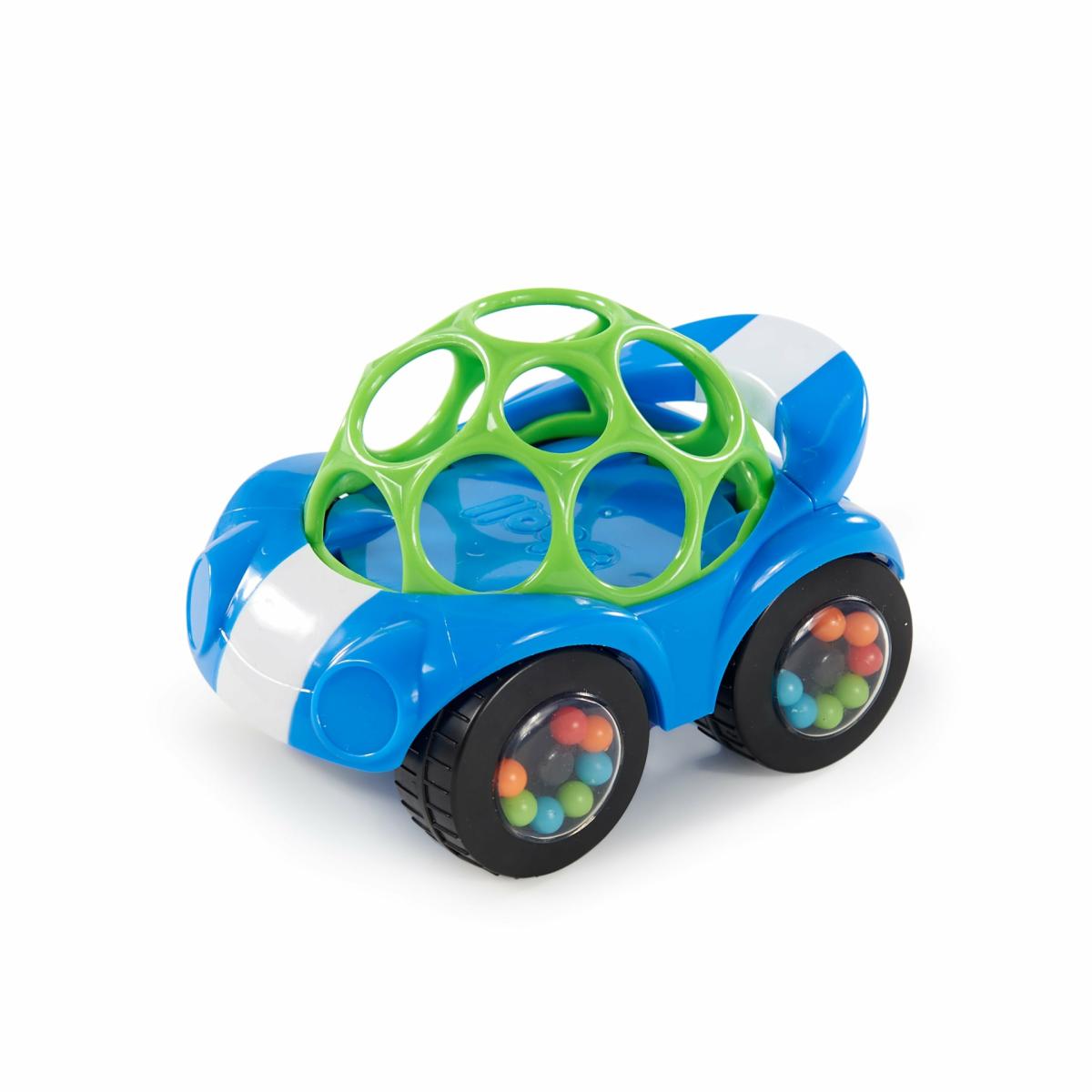 Toys |   Oball Easy Grasp Rattle & Roll Toy Sports Car Bpa-Free Infant Crawling Toy In Blue Toys Toys