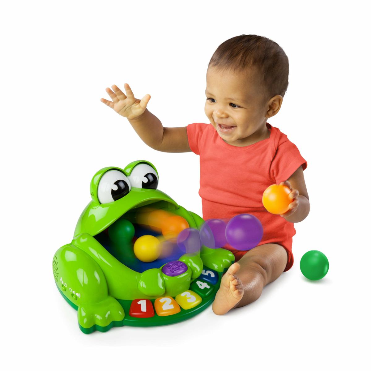 Toys |   Pop & Giggle Pond Frog Ball Popper Baby Toy Toys Toys