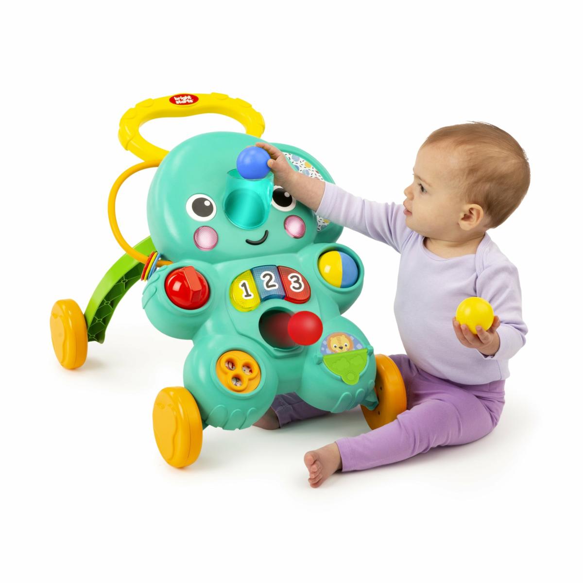 Walkers |   Stroll ‘N Roll 2-In-1 Ball Play Walker – Elephant Toys & Play Walkers